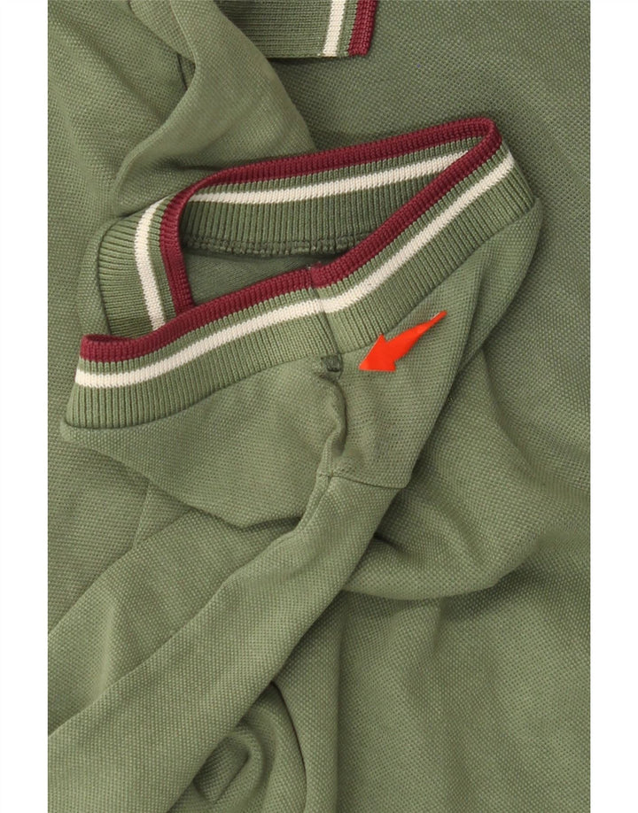 Мужская рубашка поло FRED PERRY, большая зеленая