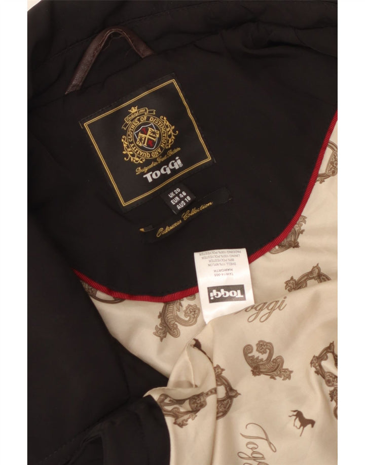 Женское полупальто Toggi UK 20 2XL, черный нейлон