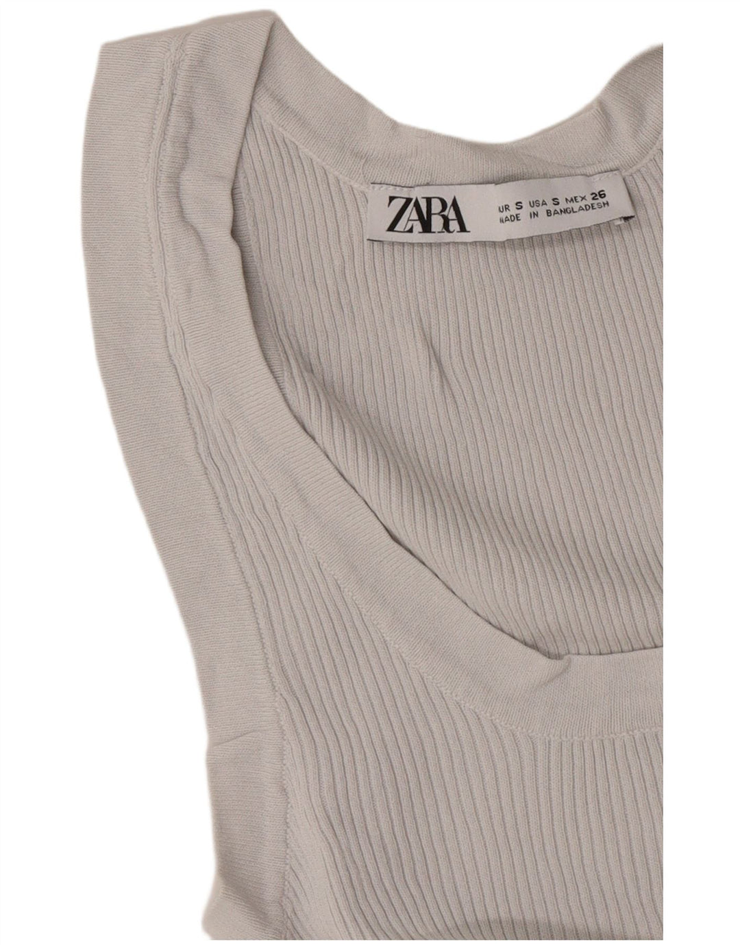 Женский жилет Zara UK 8, маленький серый