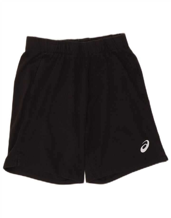 Женские спортивные шорты ASICS UK 10, маленькие, черные, хлопковые