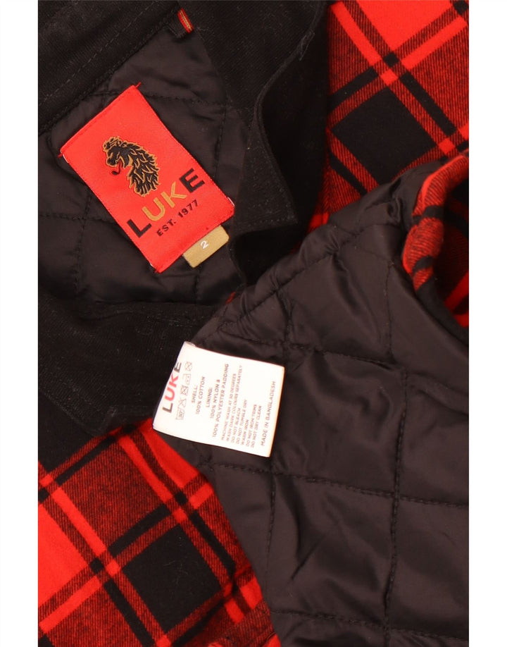 Мужская фланелевая рубашка Luke 1977 Lumberjack XL, красная клетка, нейлон