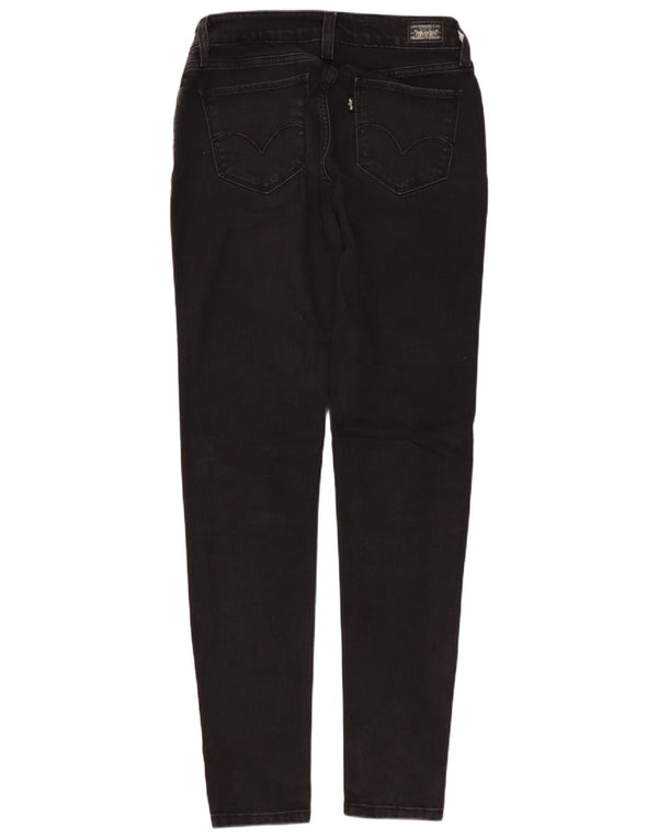 Женские леггинсы скинни LEVI'S W27 L30, черный хлопок