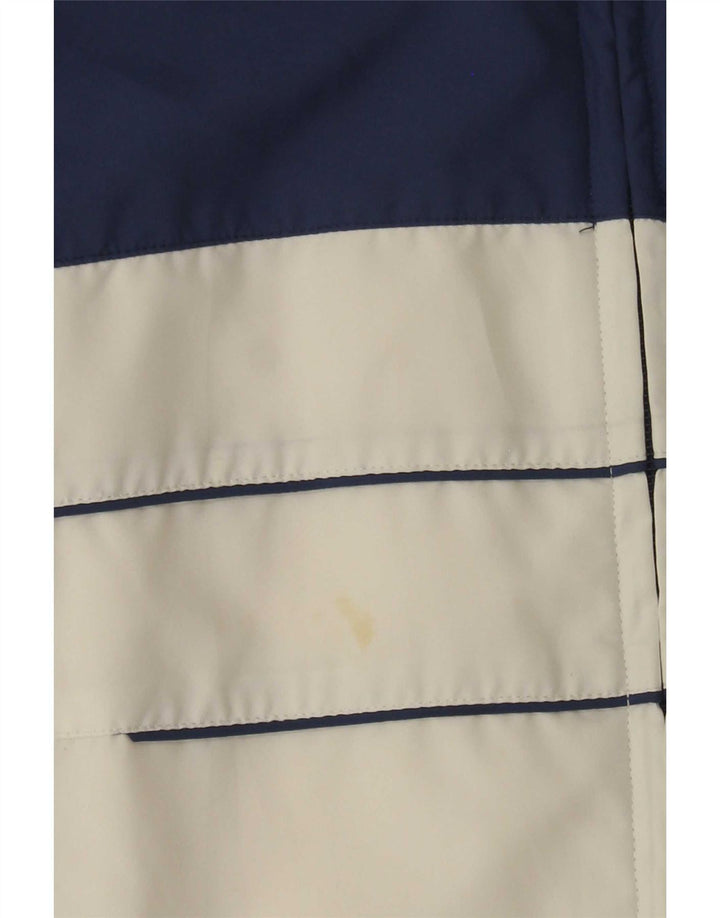 Женский спортивный костюм Adidas Oversized Top Jacket UK 16, большой белый цвет с цветными блоками
