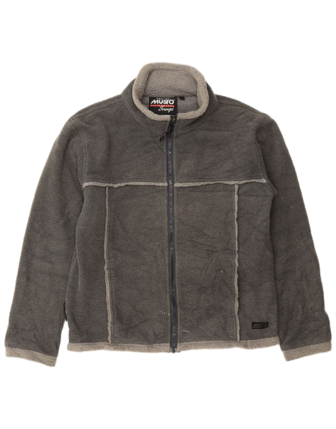 Мужская флисовая куртка Musto UK 40, большая, серая