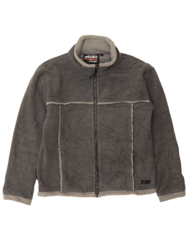 Мужская флисовая куртка Musto UK 40, большая, серая