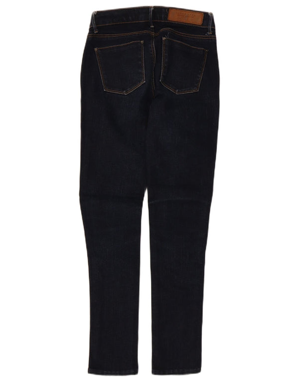 Женские джинсы скинни Zara EU 34 2XS W24 L27 Темно-синий хлопок
