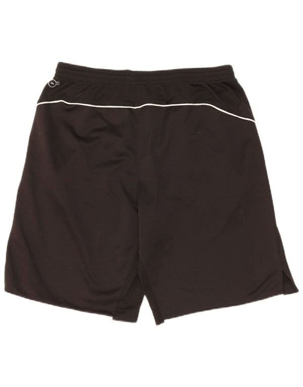 Puma Mens Graphic Sport Shorts Medium Black Polyester