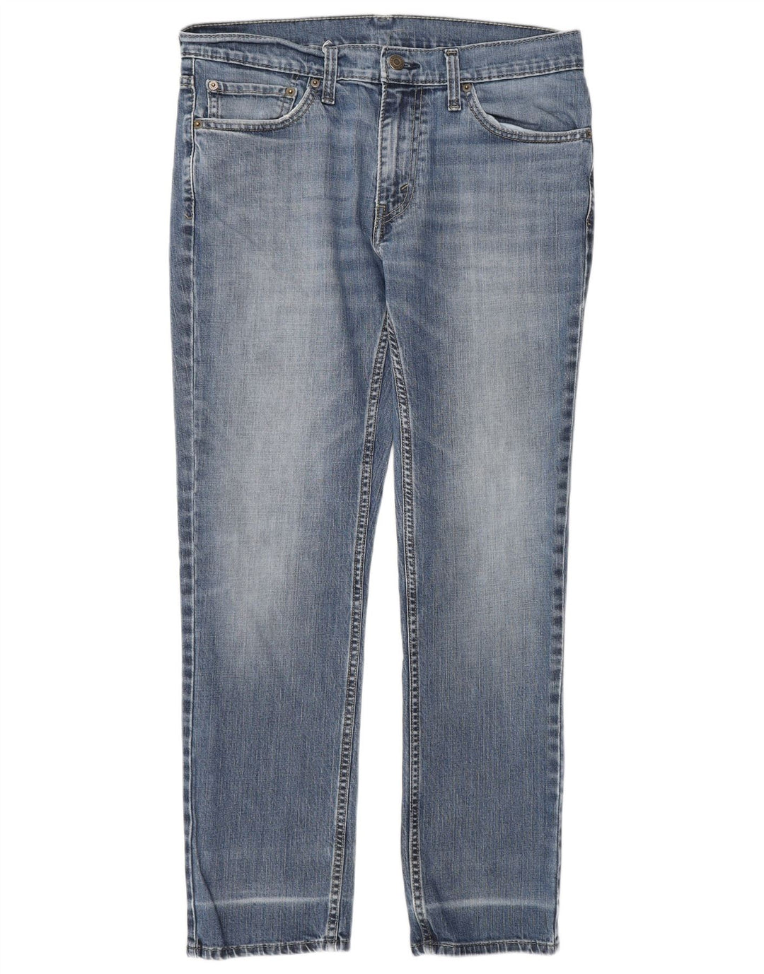 Женские узкие джинсы Levi's W32 L30 синие, хлопок