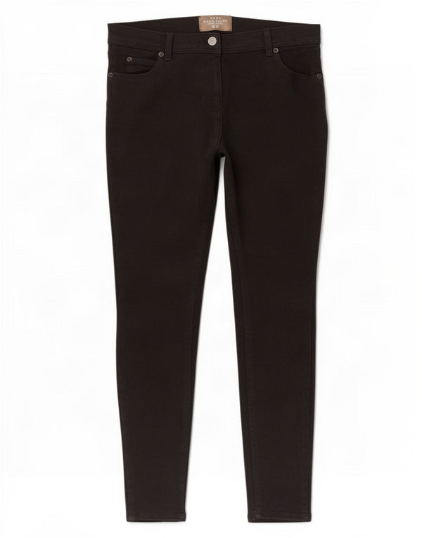 Женские джинсы скинни Zara Medium W28 L28, черный хлопок