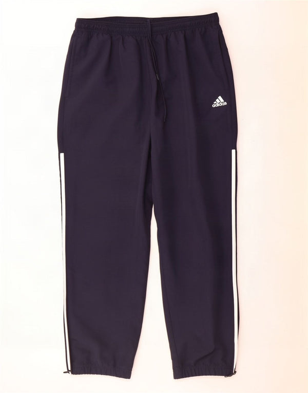 Мужские спортивные брюки Adidas Joggers 2XL темно-синие из полиэстера