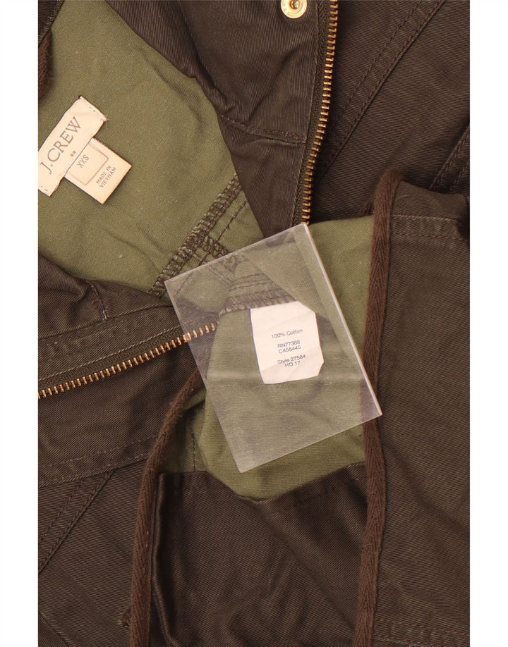 Женская универсальная куртка J. Crew UK 2 2XS, хлопок цвета хаки