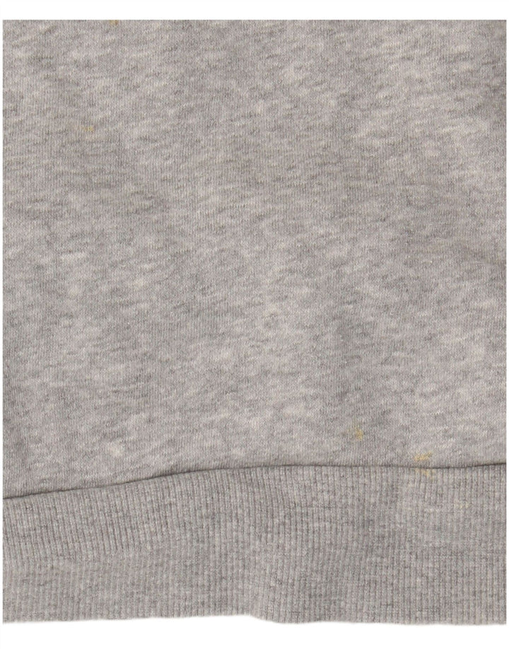 Джемпер с капюшоном ADIDAS для мальчиков 13-14 лет, серый хлопок