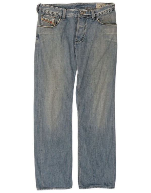 Мужские прямые джинсы Diesel Yarik W32 L32 синие