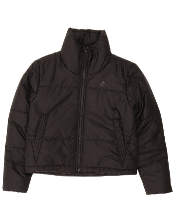 Женская укороченная куртка Adidas UK 4/6 XS, черная