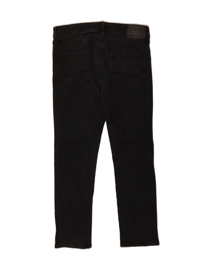 JACK & JONES Mens Slim Jeans W32 L27 Black Cotton Vintage Jack & Jones and Second-Hand Jack & Jones from Messina Hembry 