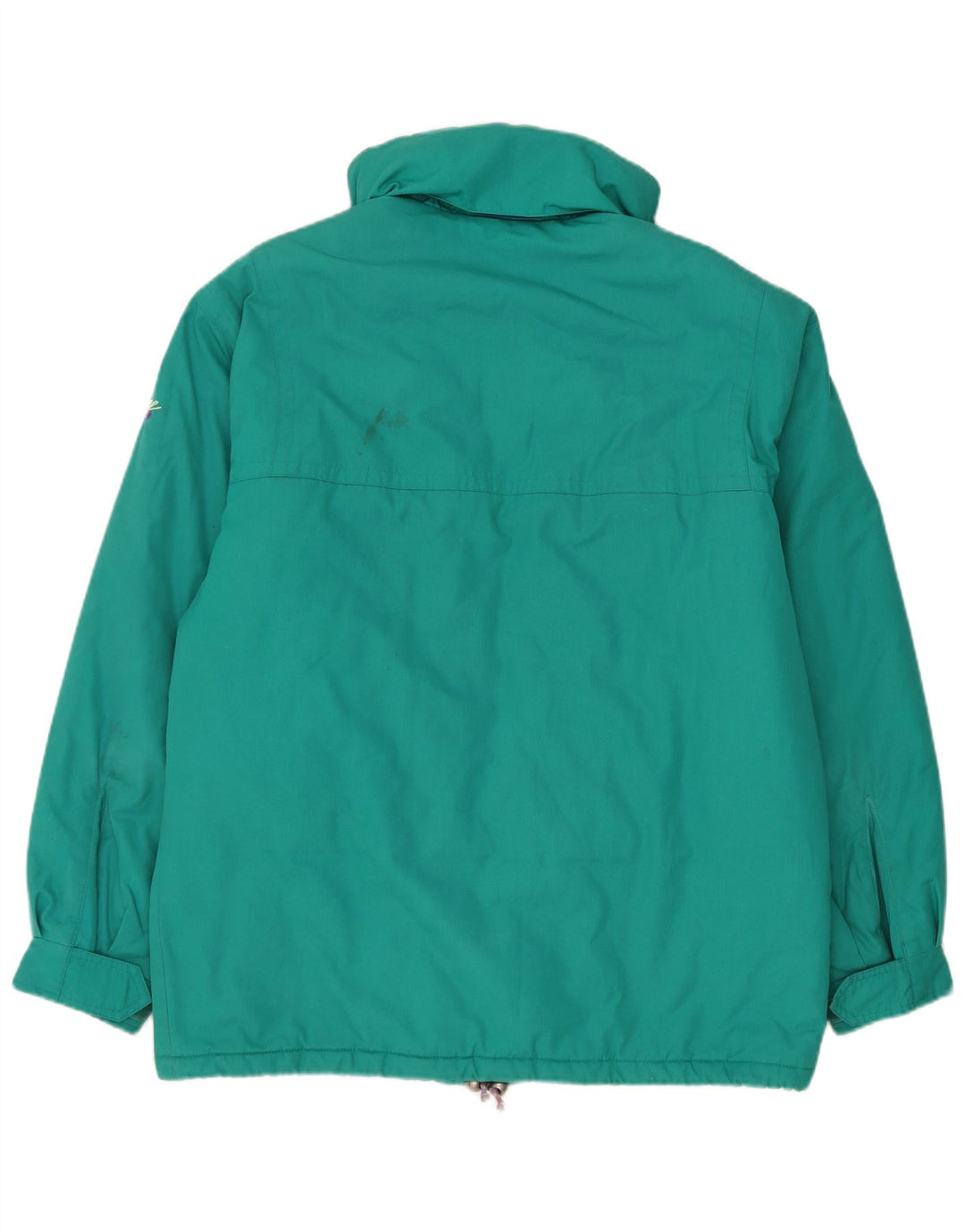 Мужская лыжная куртка Fila IT 50 с капюшоном, большая, зеленая, хлопок
