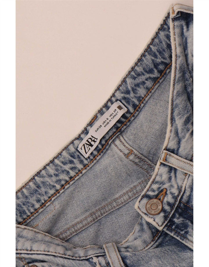 Женские узкие джинсы Zara EU 38 Small W28 L34 Синие