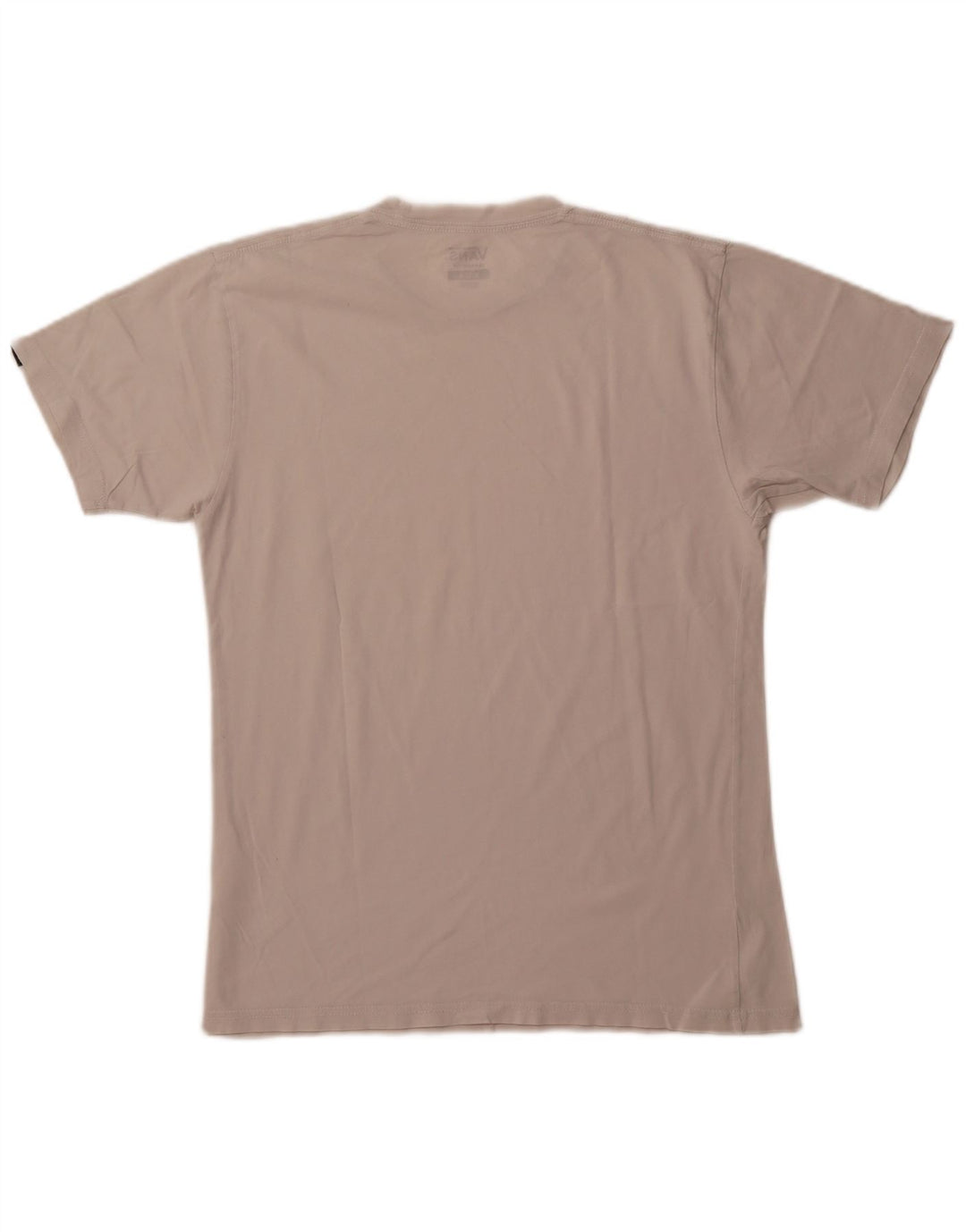 Мужская футболка классического кроя VANS из хлопка среднего размера белого цвета