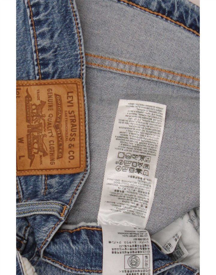 Мужские узкие джинсы Levi's W36 L28 синие, хлопок