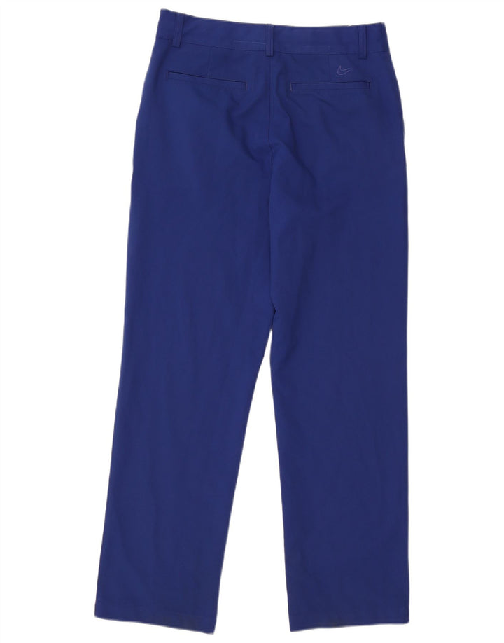 Мужские прямые брюки-чиносы Nike Dri Fit XL W34 L29, синие, полиэстер