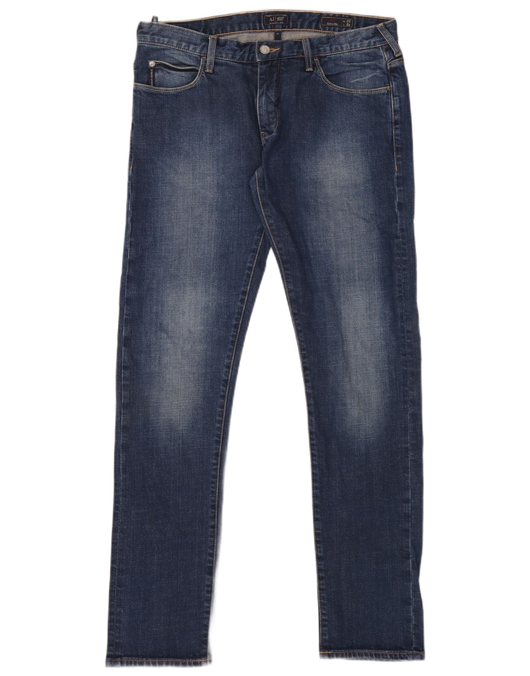 Женские джинсы Armani J10 Slim W33 L34 Синие, хлопок