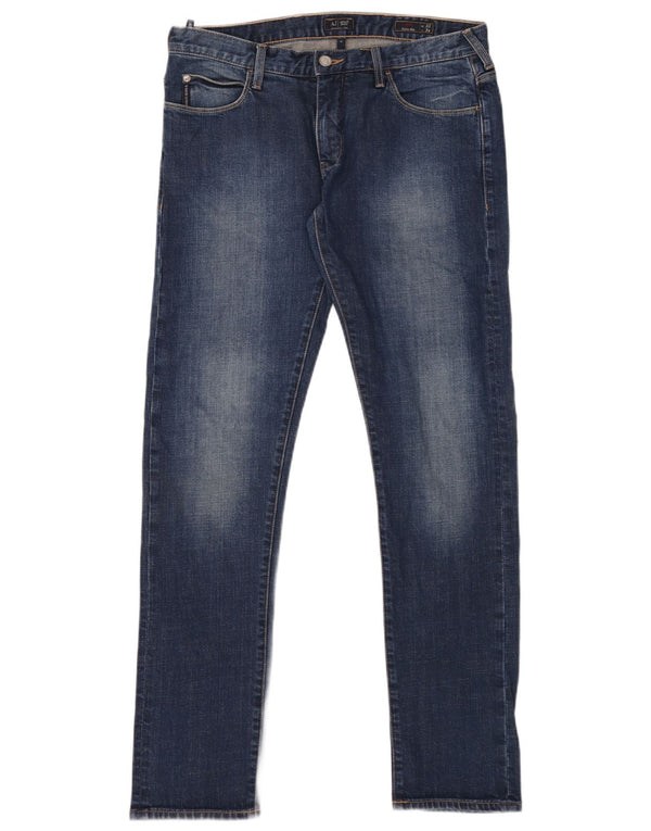 Женские джинсы Armani J10 Slim W33 L34 Синие, хлопок