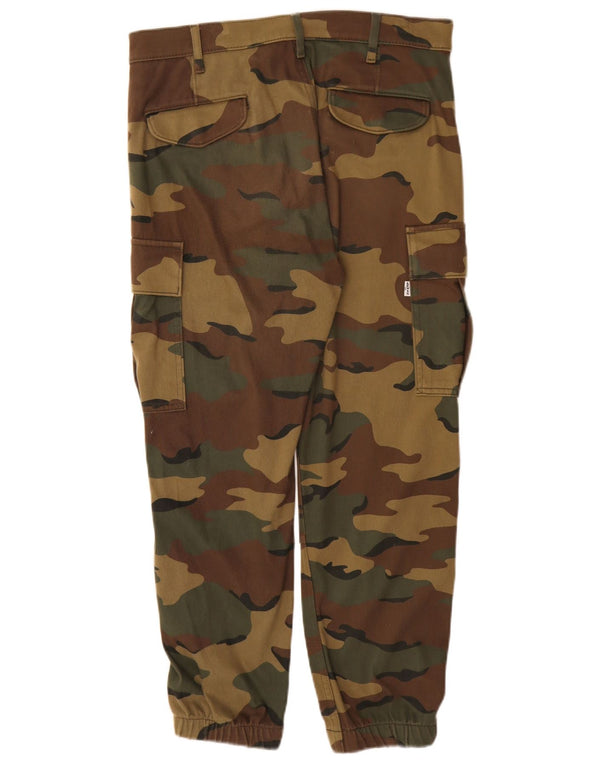 Мужские брюки-карго Levi's Joggers W30 L26 Хаки, камуфляжный хлопок
