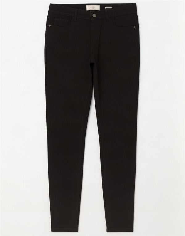 Fat Face Womens Jegging Jeans UK 12 Medium W30 L30 Black Cotton