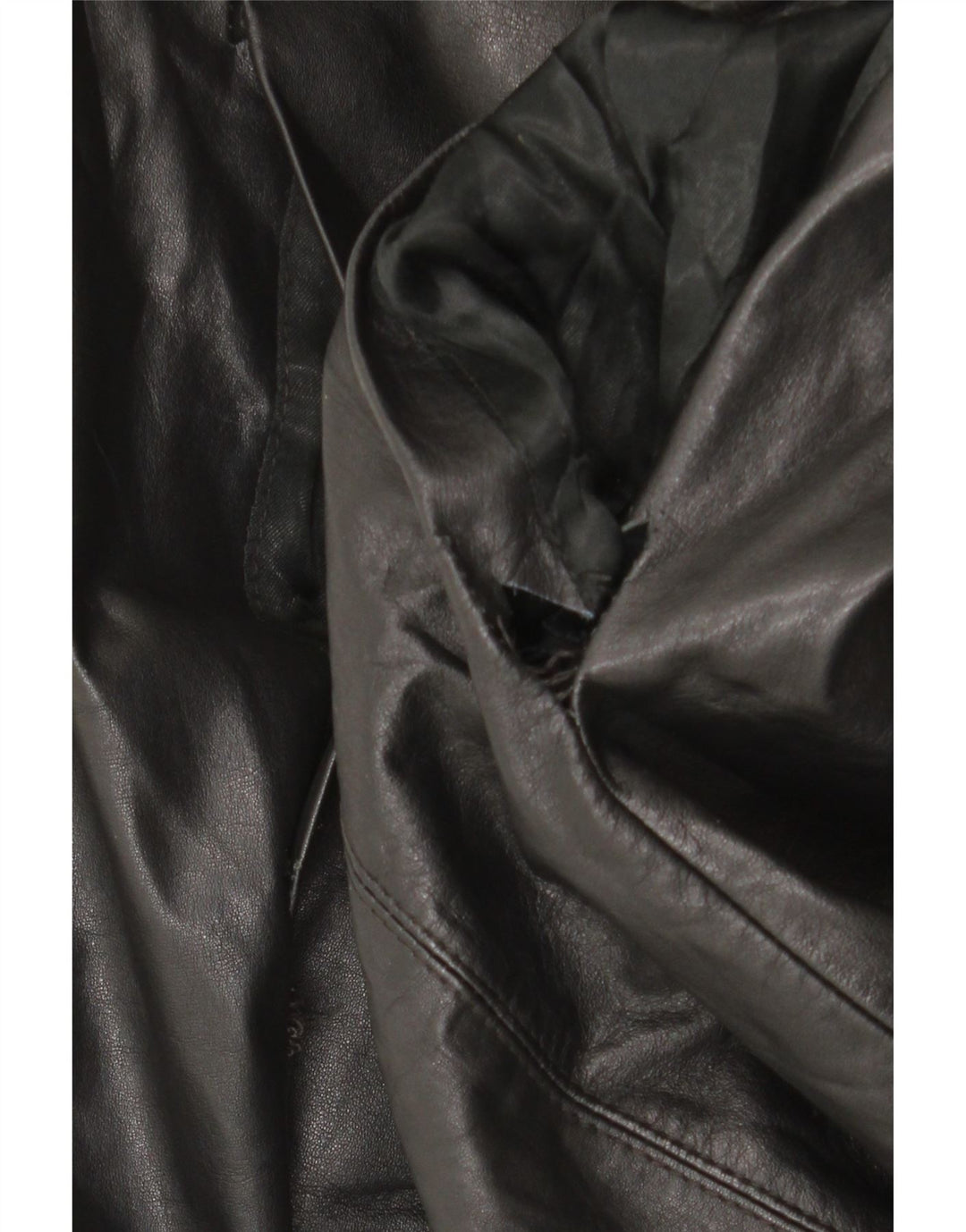 Женское кожаное пальто Klima UK 10 маленькое черное