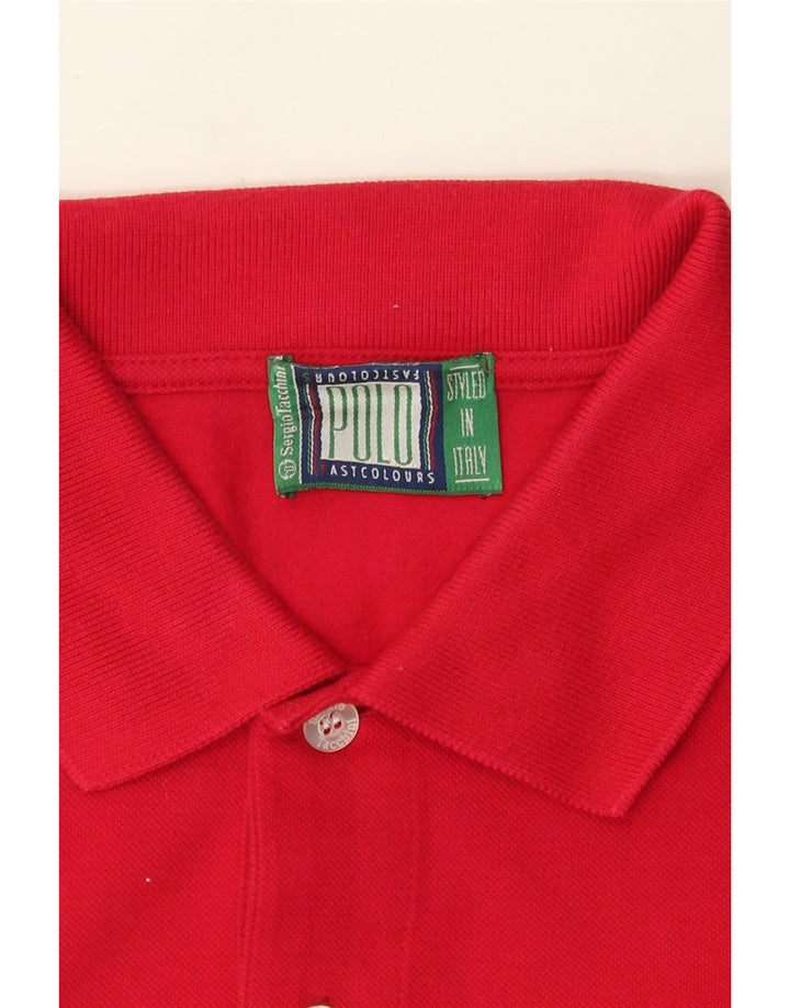 Мужская рубашка-поло Sergio Tacchini, большая красная