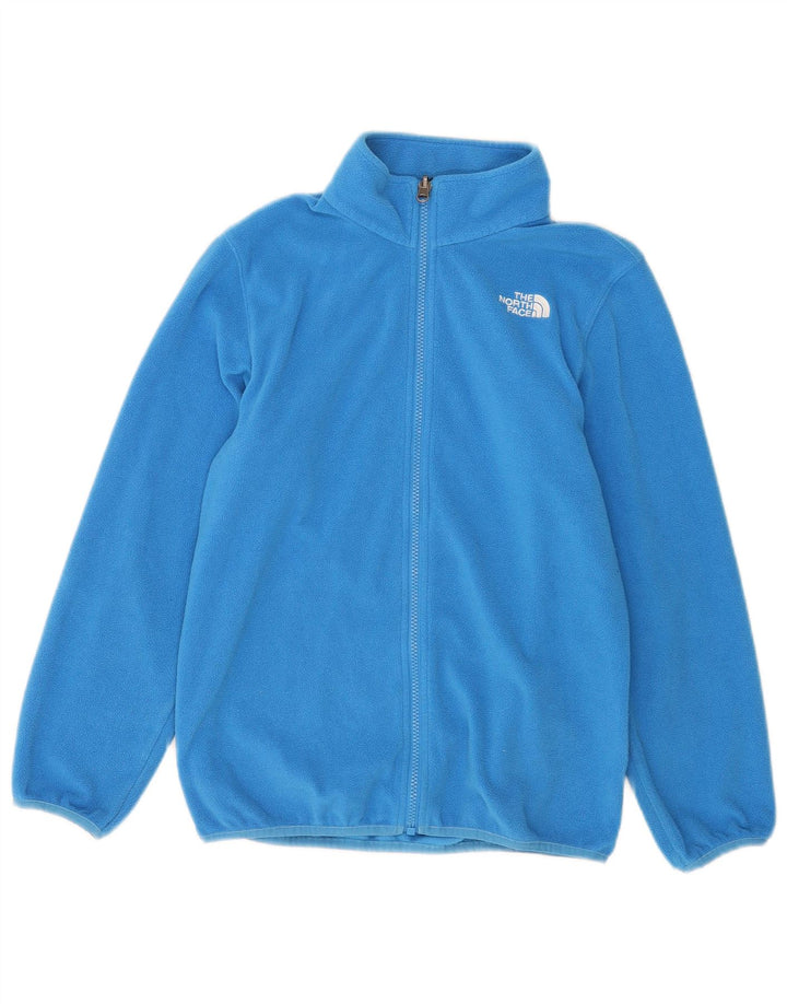 Флисовая куртка The North Face для мальчиков 11–12 лет, большая синяя, полиэстер