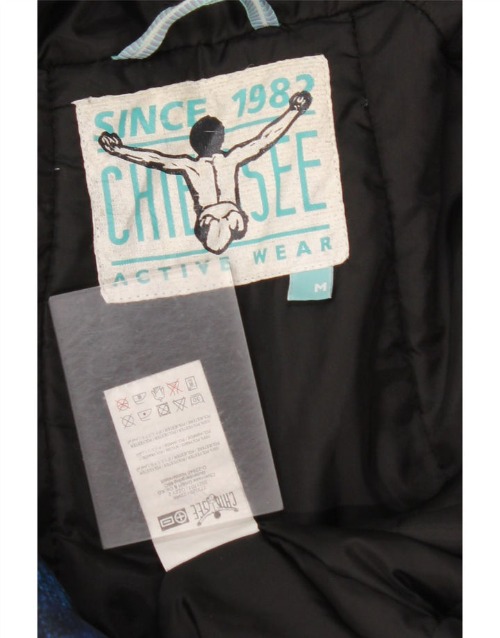 CHIEMSEE Мужская ветровка с капюшоном UK 38 Medium Blue Tie Dye