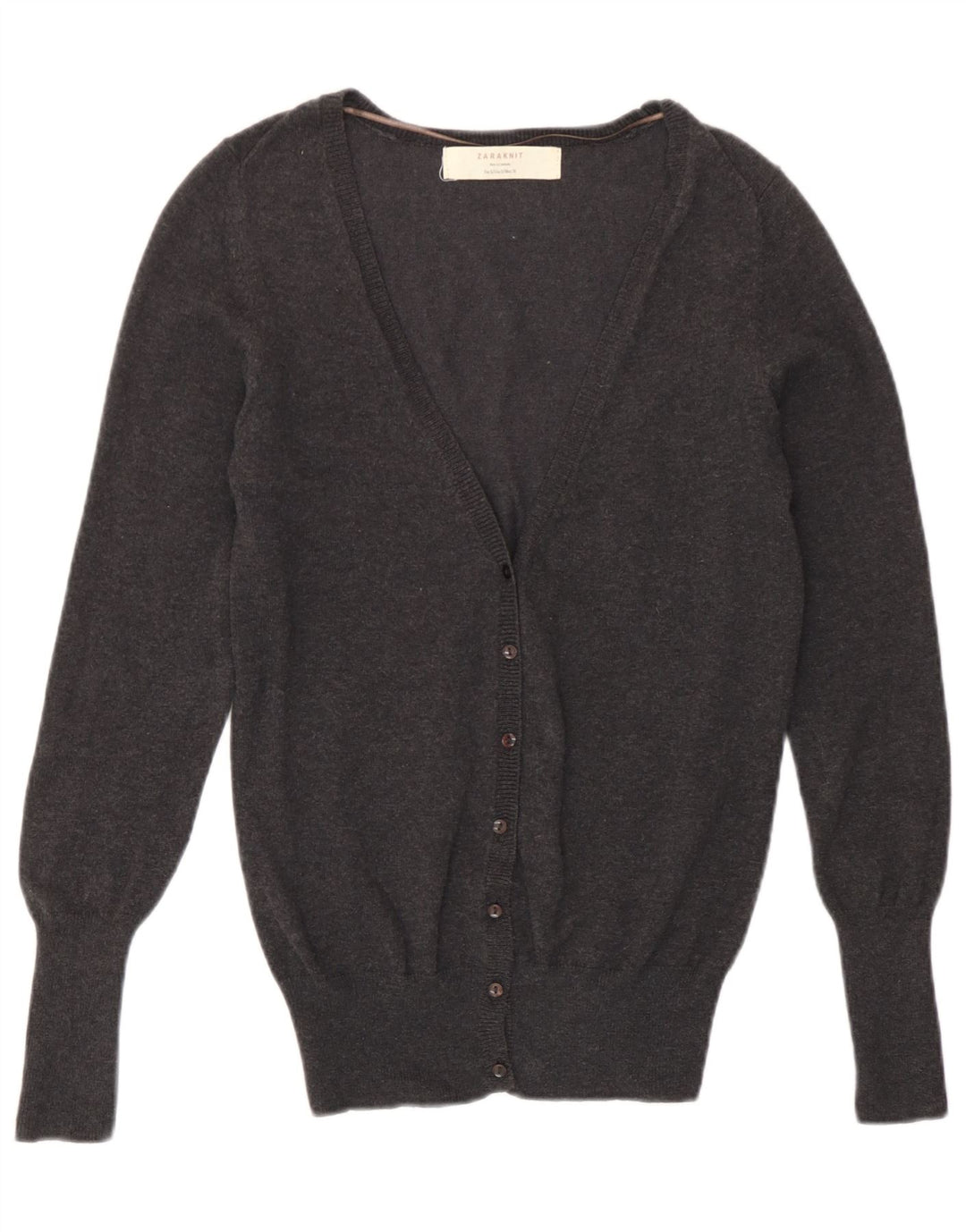 Женский кардиган Zara UK 10, маленький серый