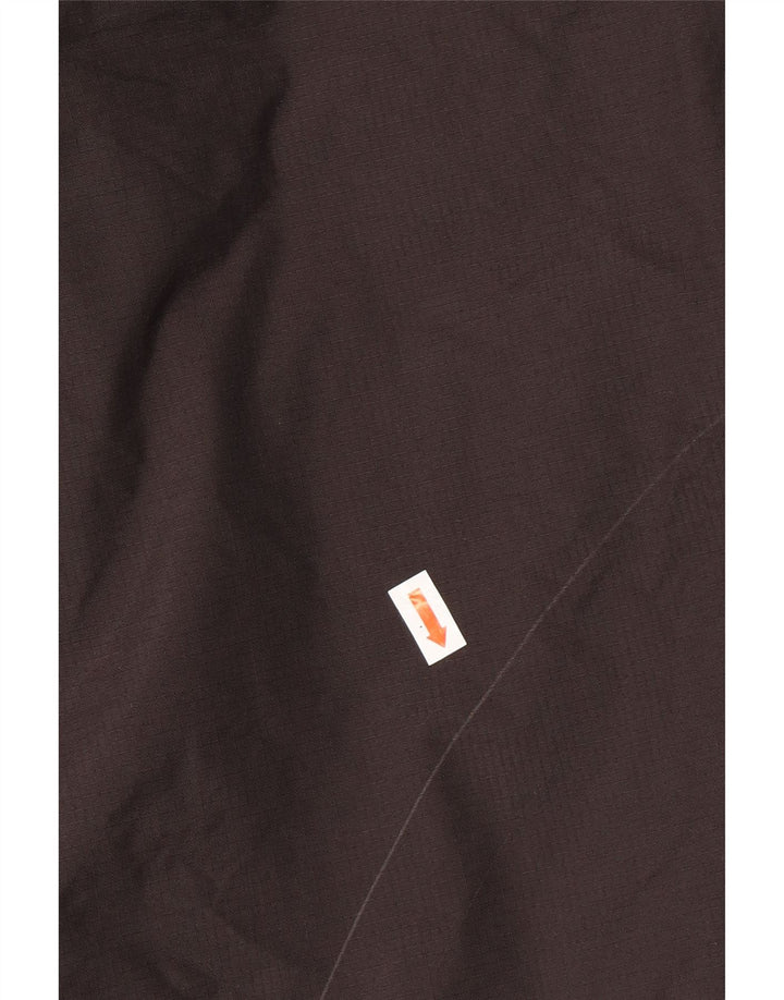 SUPERDRY Женская ветровка оверсайз с капюшоном UK 10, маленькая коричневая