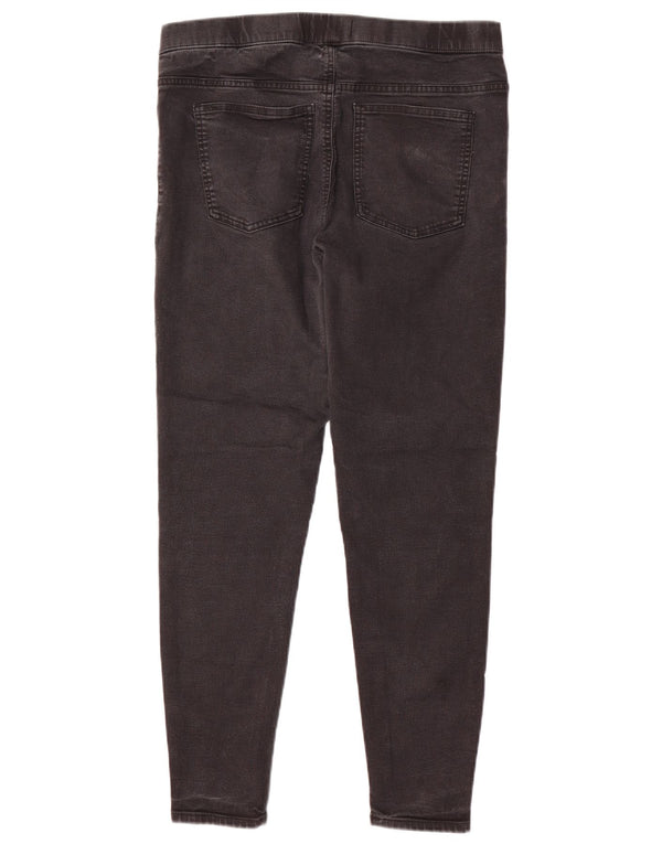 Женские джинсы скинни Marks & Spencer, Великобритания 16, большие W32 L27, черные