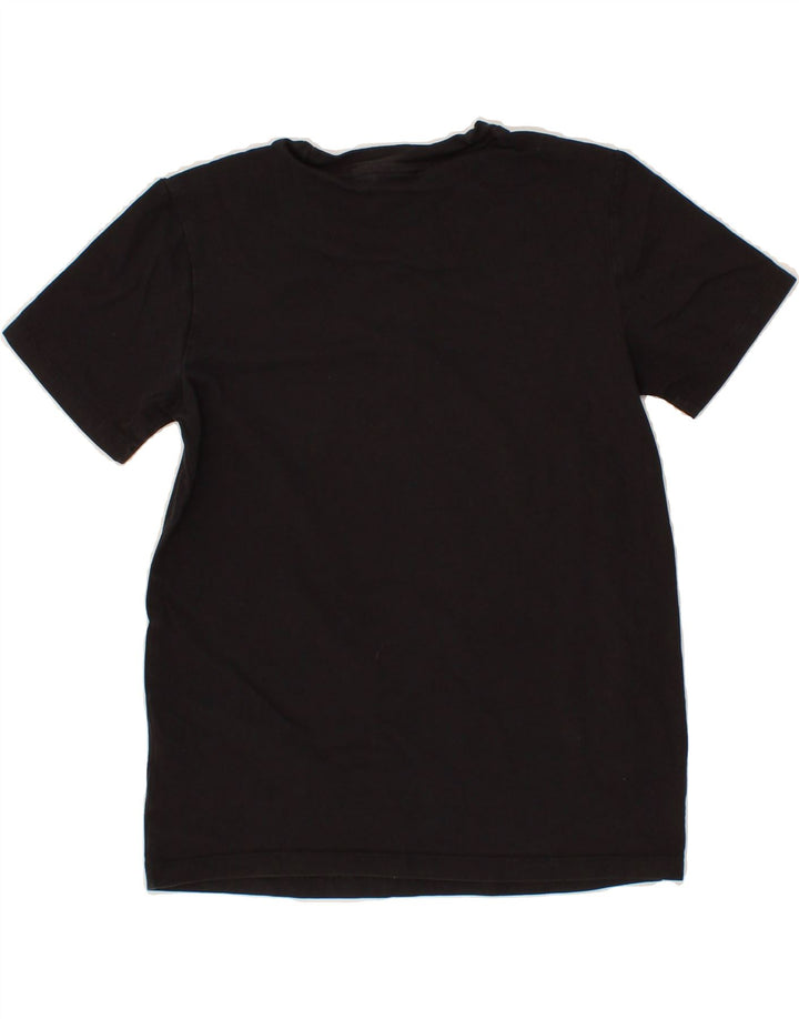 ADIDAS Womens Graphic T-Shirt Top UK 8 Small  Black Vintage Adidas and Second-Hand Adidas from Messina Hembry 