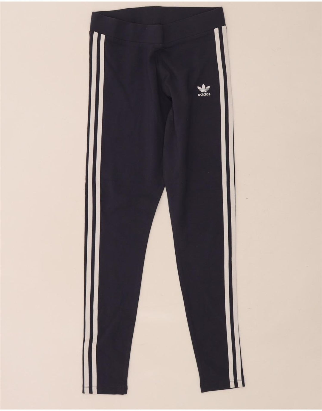 Женские леггинсы Adidas UK 12 Medium Navy Blue
