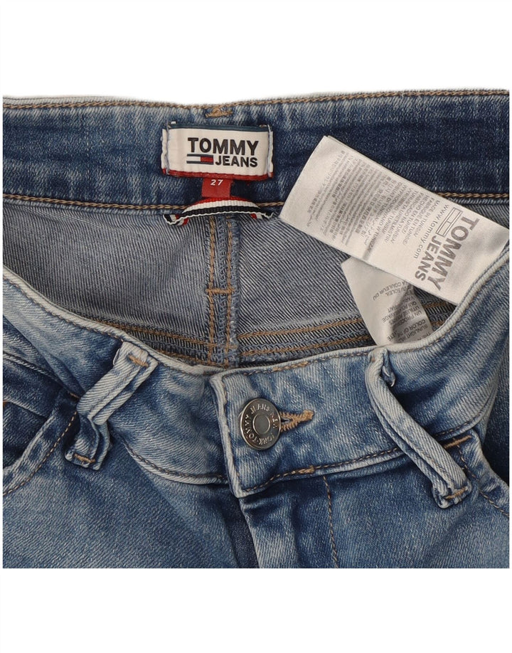 Женские джинсовые шорты Tommy Hilfiger W27, маленькие синие, хлопок