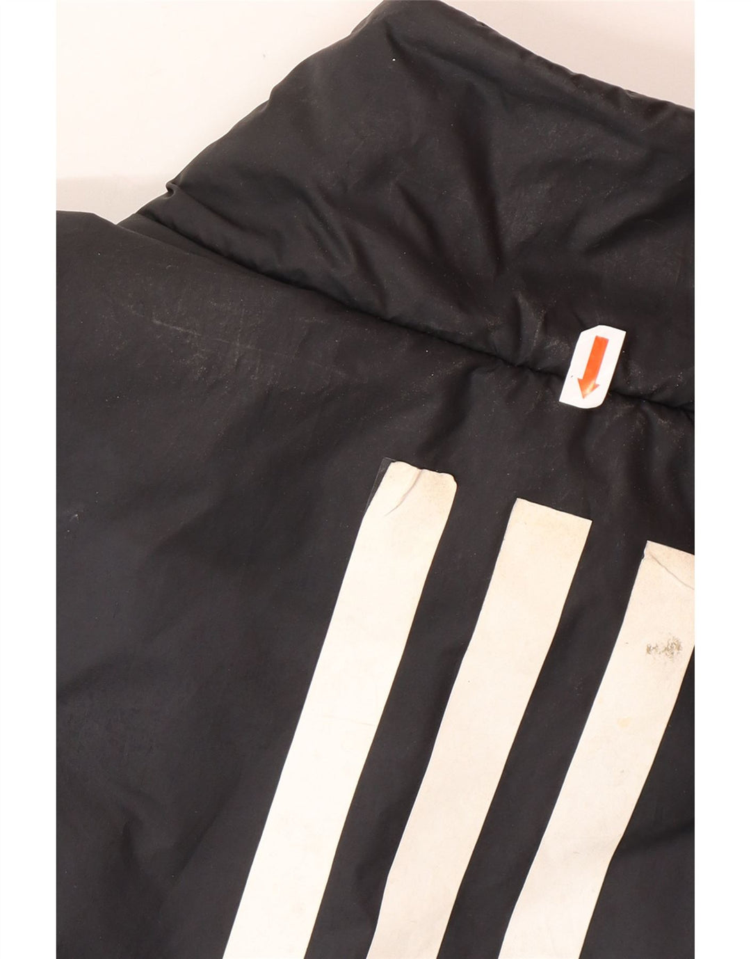 Мужская стеганая куртка ADIDAS UK 40, большая, черная, полиэстер