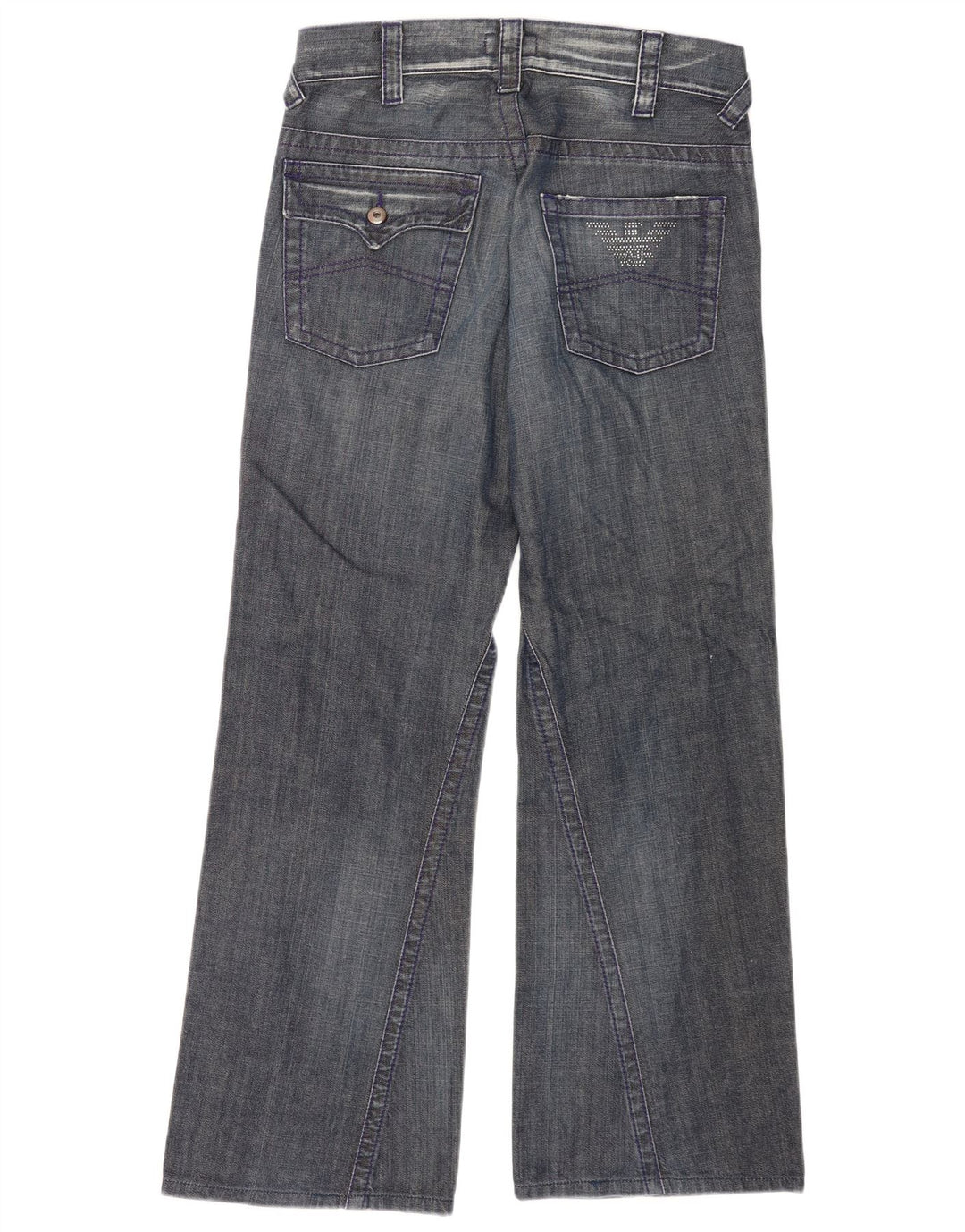 Мужские джинсы Armani Bootcut W29 L30 синие, хлопок