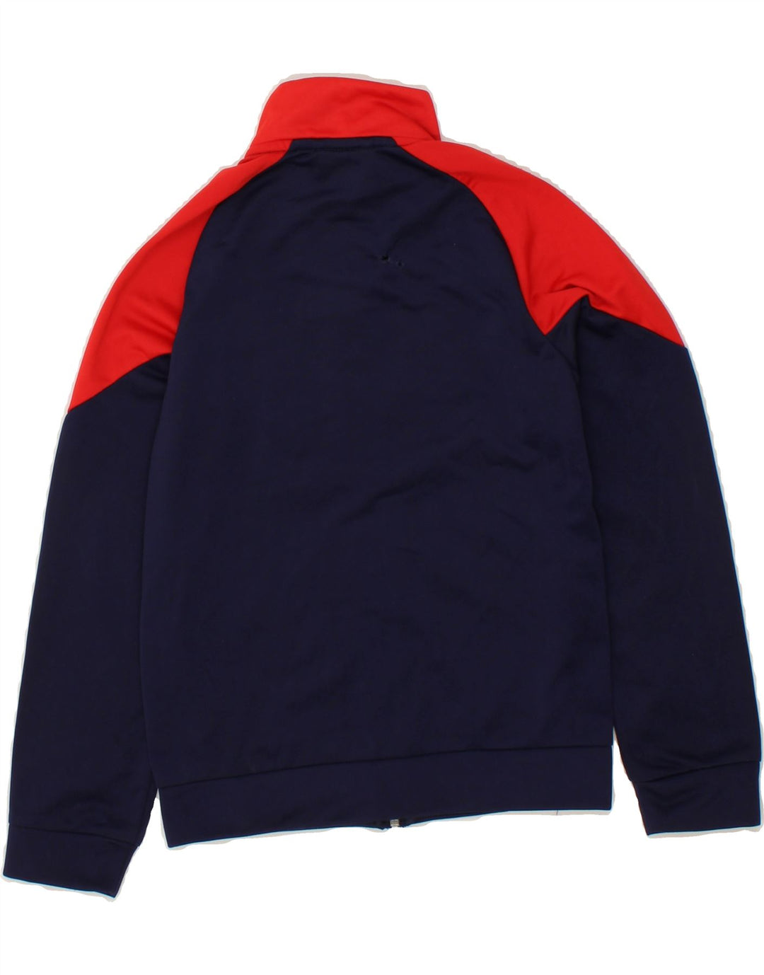 PUMA Boys Graphic Tracksuit Top Jacket 9-10 Years Small Navy Blue Vintage Puma and Second-Hand Puma from Messina Hembry 