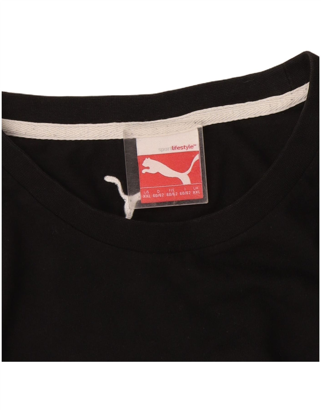Мужская футболка с рисунком Puma 2XL, черная