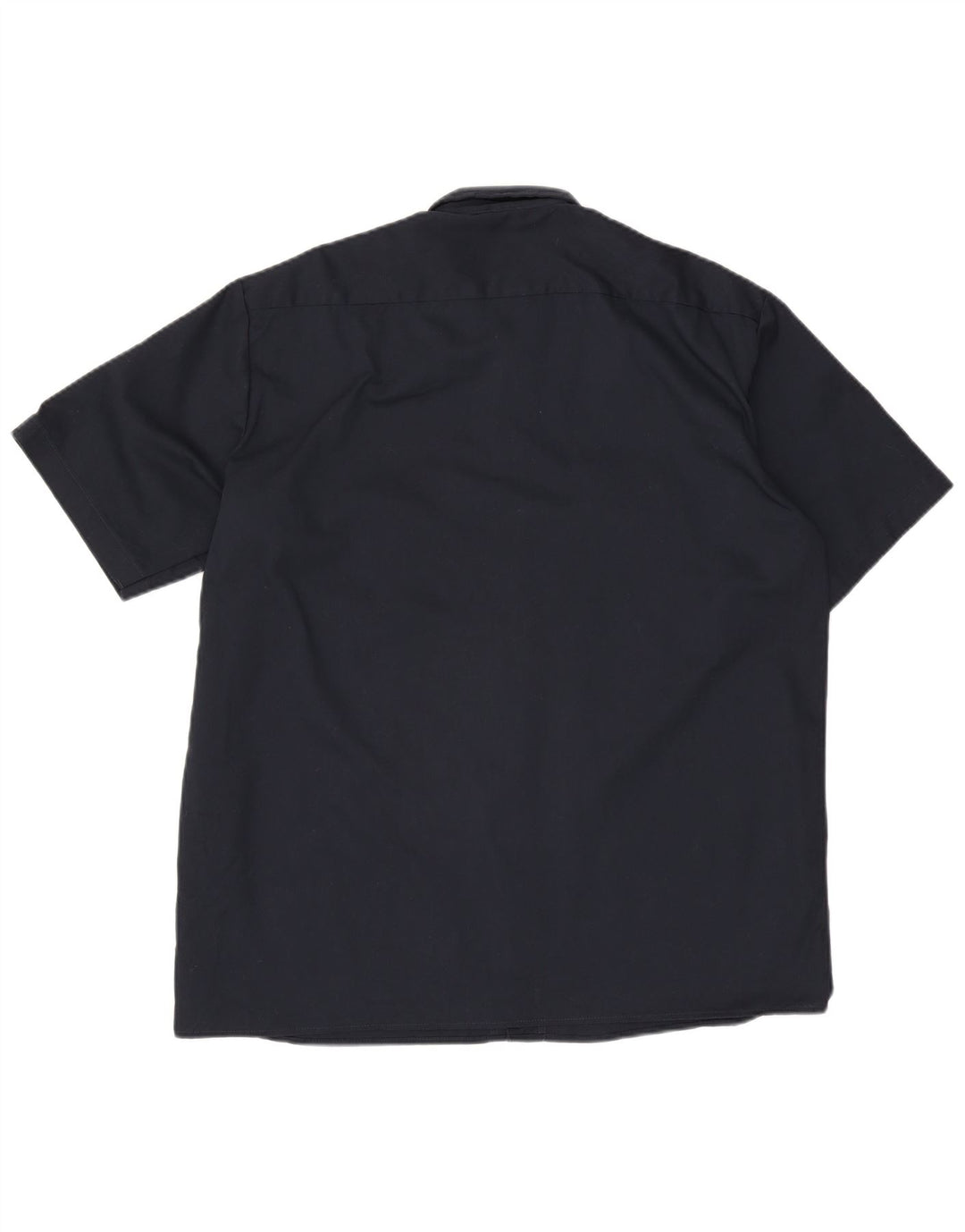 Мужская рубашка с коротким рукавом Dickies, большая темно-синяя, полиэстер