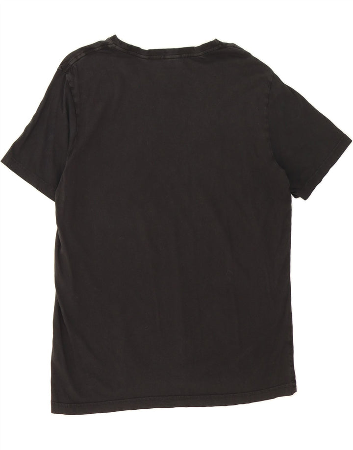 PUMA Mens Graphic T-Shirt Top Large Black Cotton Vintage Puma and Second-Hand Puma from Messina Hembry 