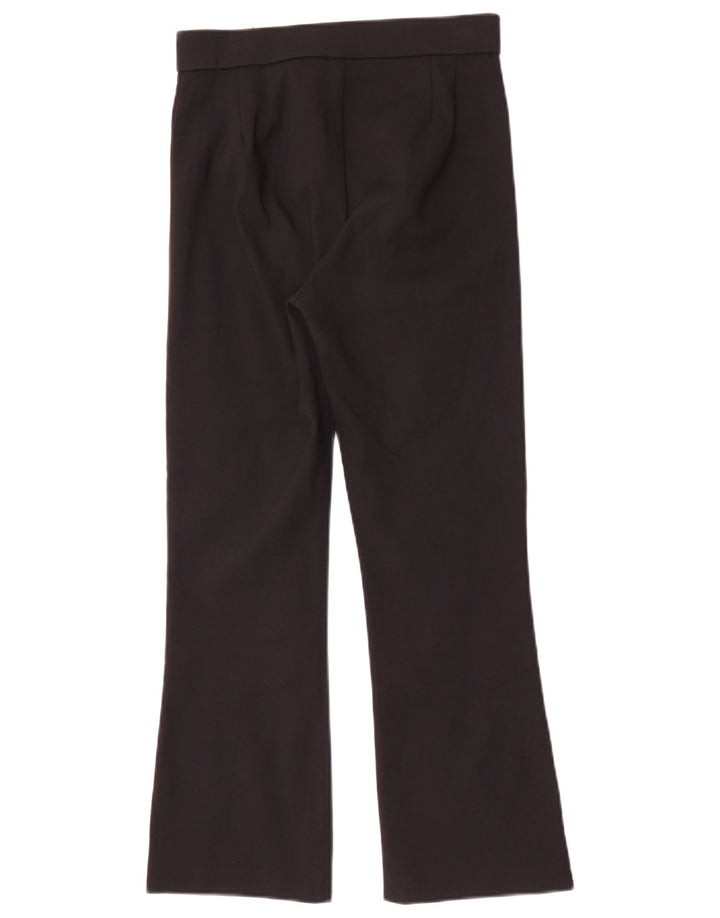 Женские повседневные брюки Zara Bootcut, маленькие W26 L25, черные