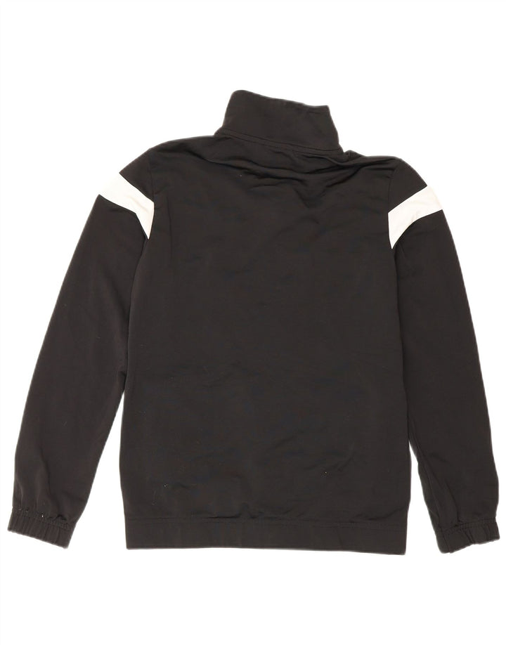 Спортивный костюм Puma для мальчиков 11–12 лет, черный полиэстер с цветными блоками