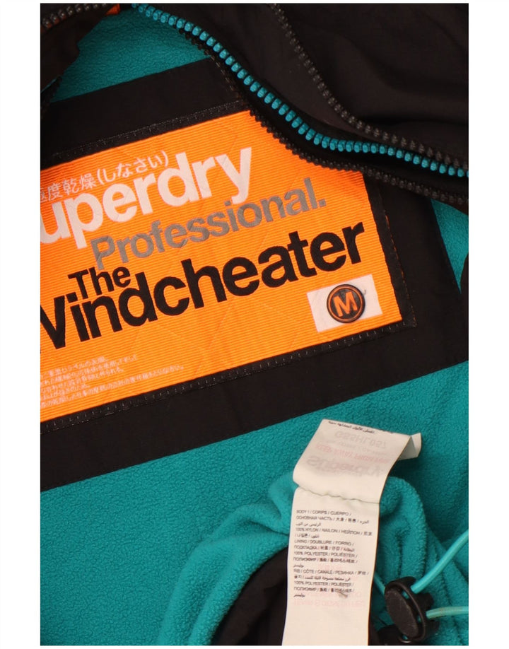 SUPERDRY Женская ветровка The Windcheater UK 14 Средний Черный