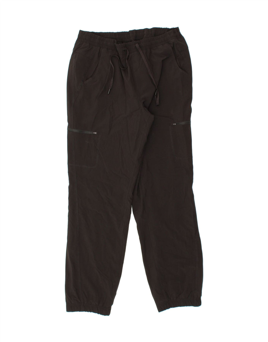 EDDIE BAUER Womens Cargo Tracksuit Trousers Joggers US 10 Large  Black Vintage Eddie Bauer and Second-Hand Eddie Bauer from Messina Hembry 