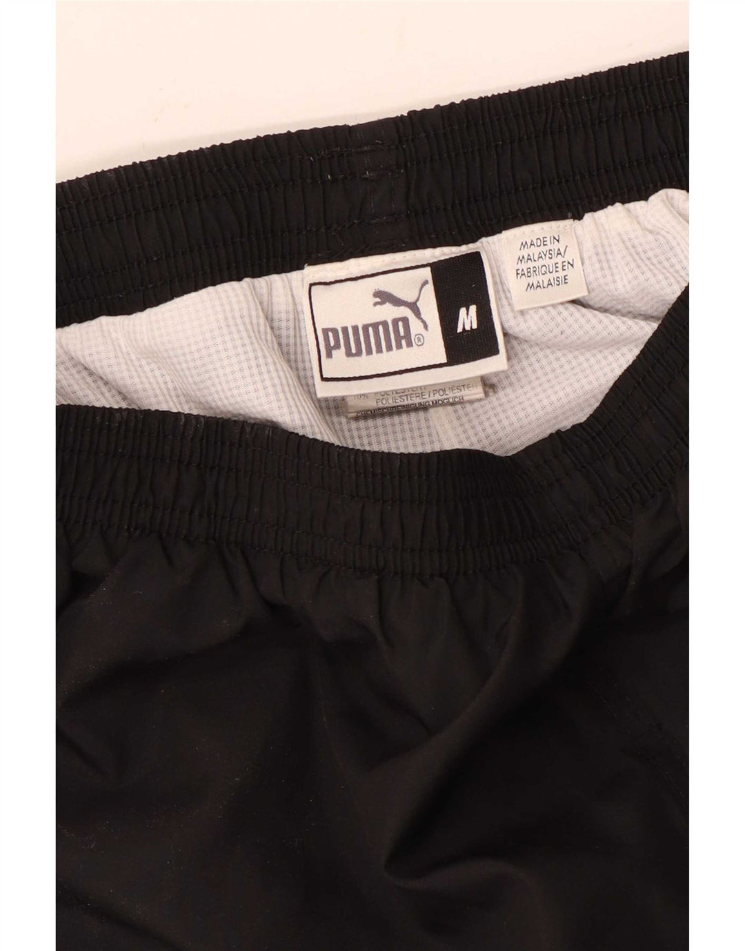 Мужские спортивные брюки Puma, средний черный полиэстер