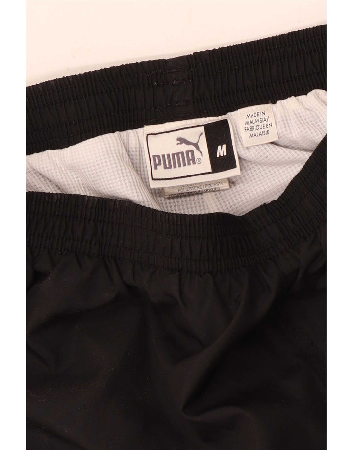 Мужские спортивные брюки Puma, средний черный полиэстер
